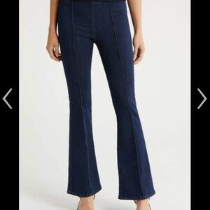 Frame Denim Women's High Rise Jeans - Dark Blue the jet set Jean